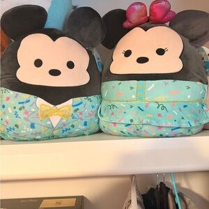 Mickey and Minnie Mouse Celebration Squishmallows